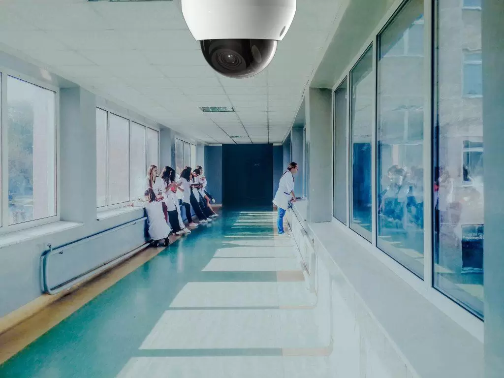 Cameras in healthcare facilities